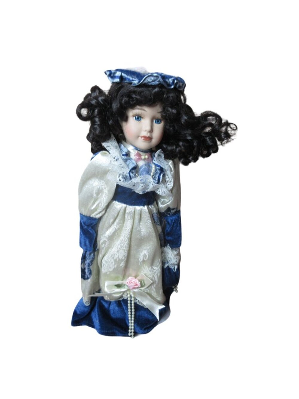 UniQue Porcelain Doll Collection 1-5000. 16" Naomi #162499